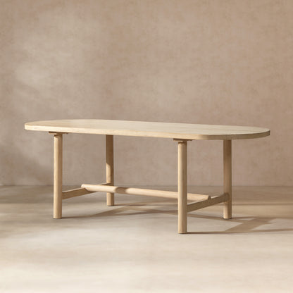 Milo Oval Reclaimed Wood Dining Table