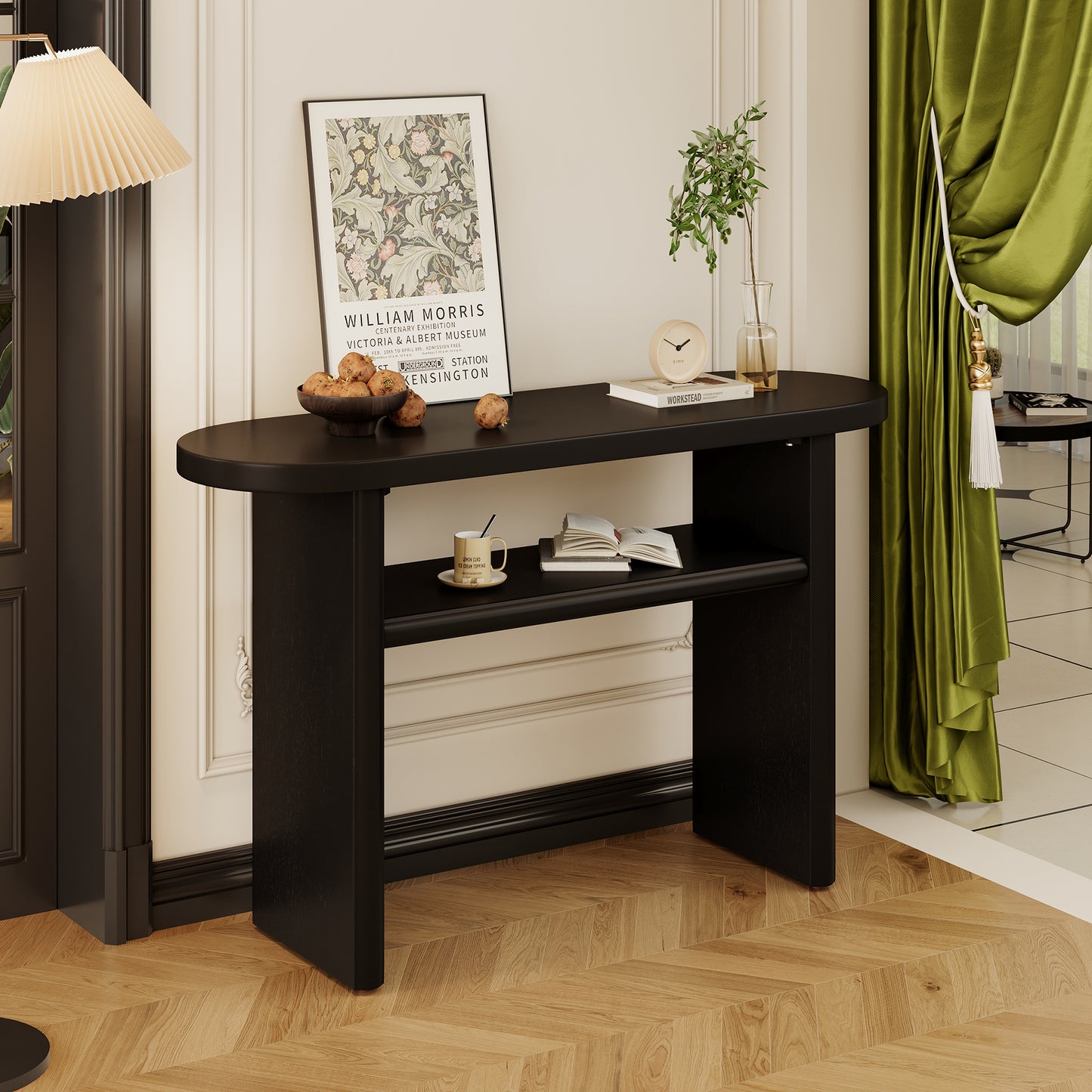 Kye Console Table, Black