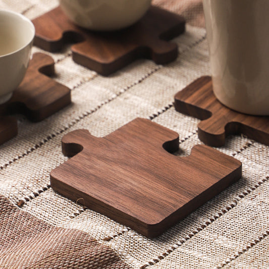 Puzzle Piece Coasters