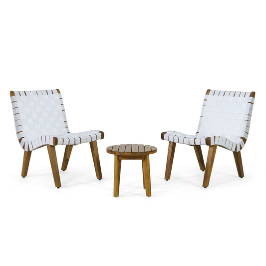 Santorini Acacia Outdoor Lounge Set
