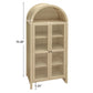 Lacy Arched Storage Cabinet