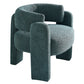 34.65" Amber Accent Chair, Green