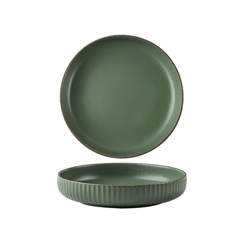 Wind Simple Dinnerware Collection, Dark Green