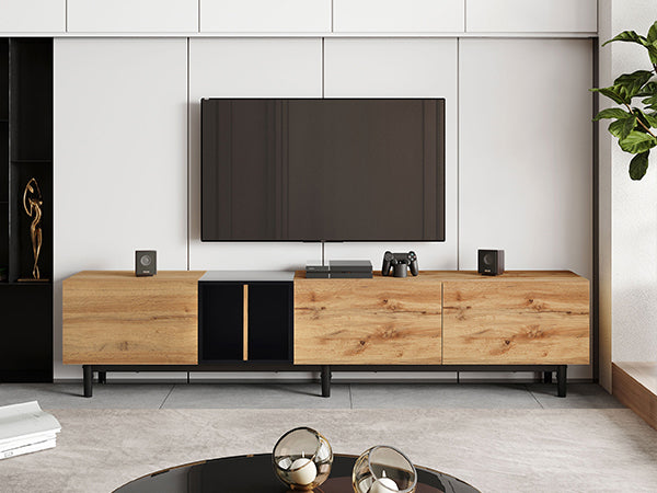 Zane 80" Media Console Table