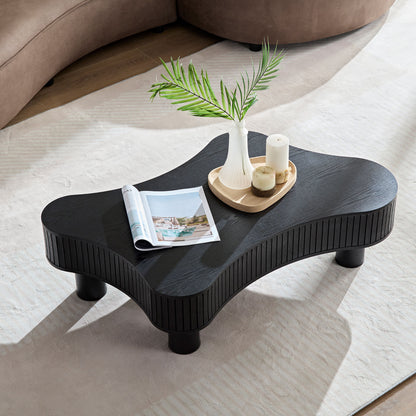 Luci Organic Coffee Table, Black