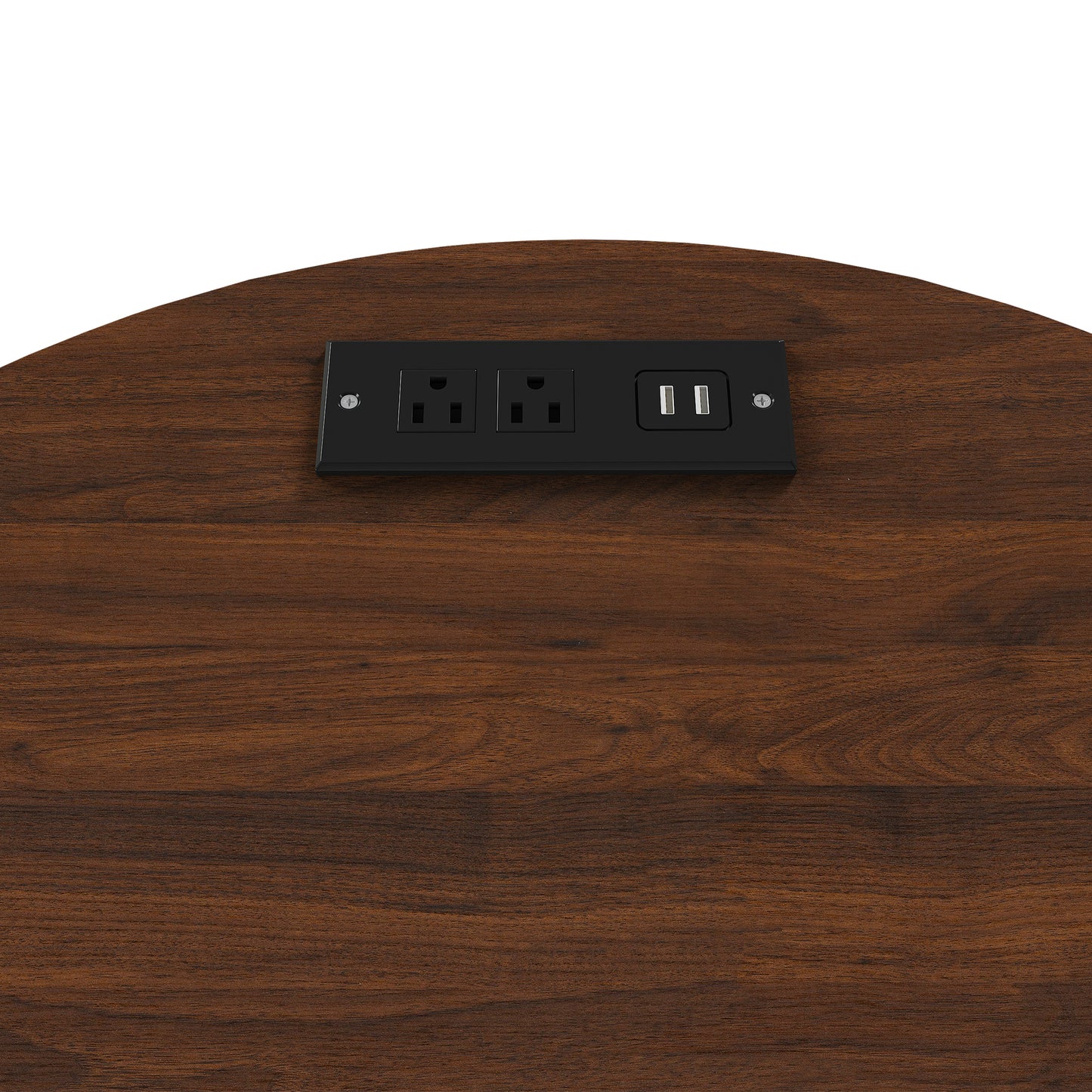 Marlowe Mid-Century Cylinder End Table