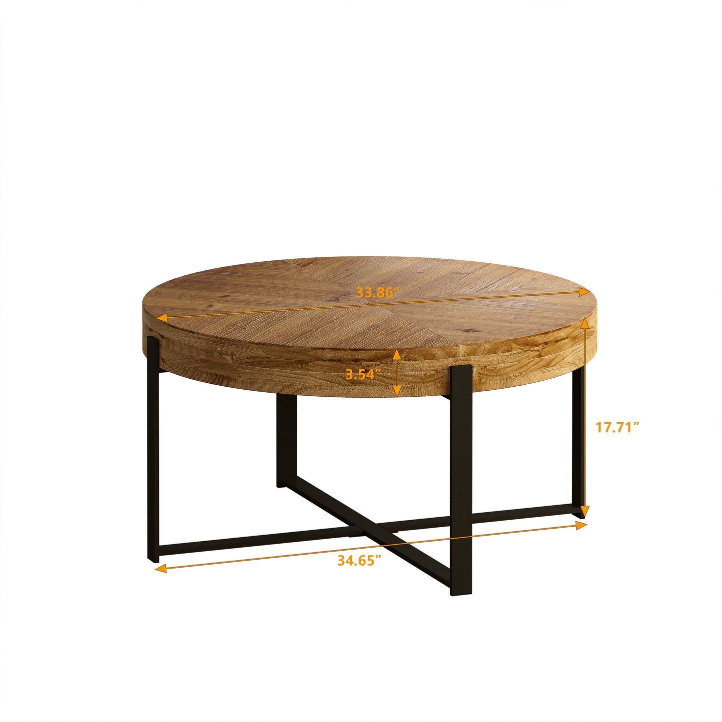 33.86" Palo Round Coffee Table