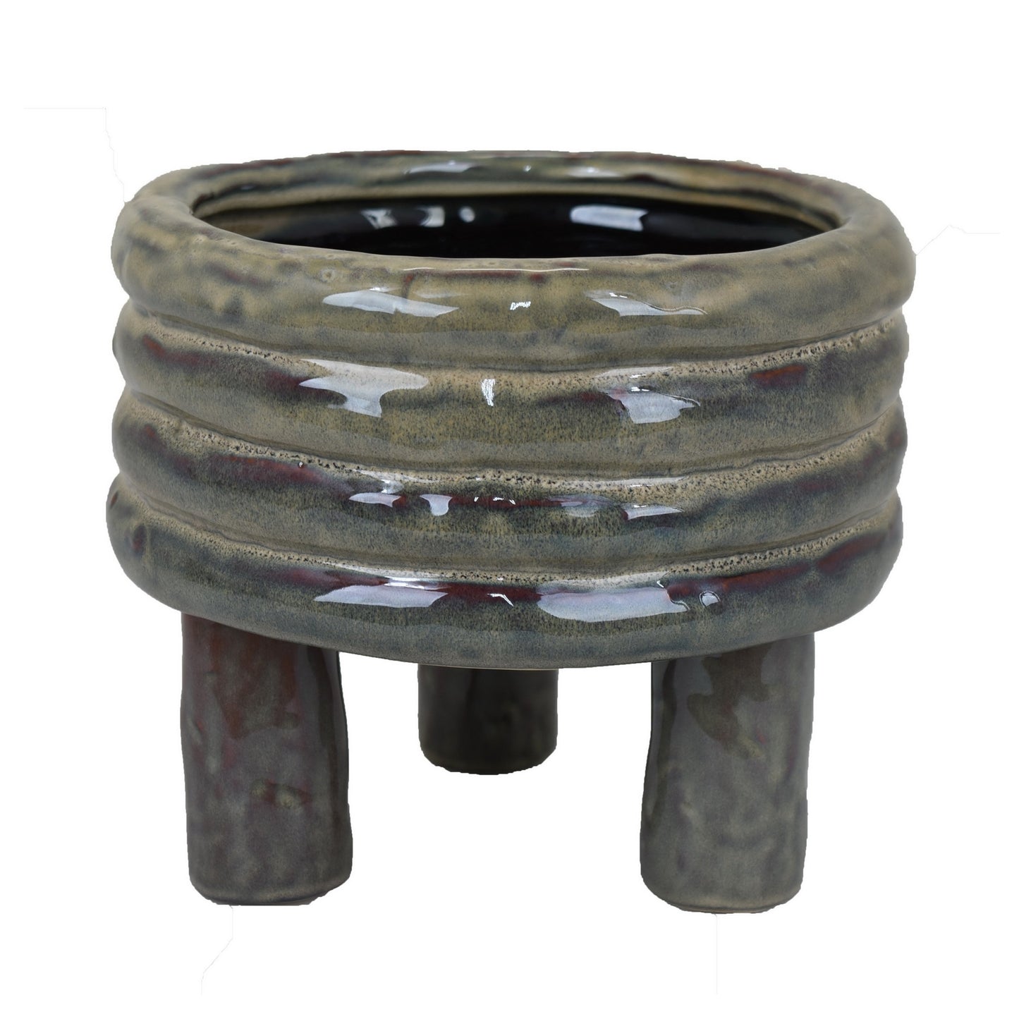 Torin Pedestal Ceramic Planter