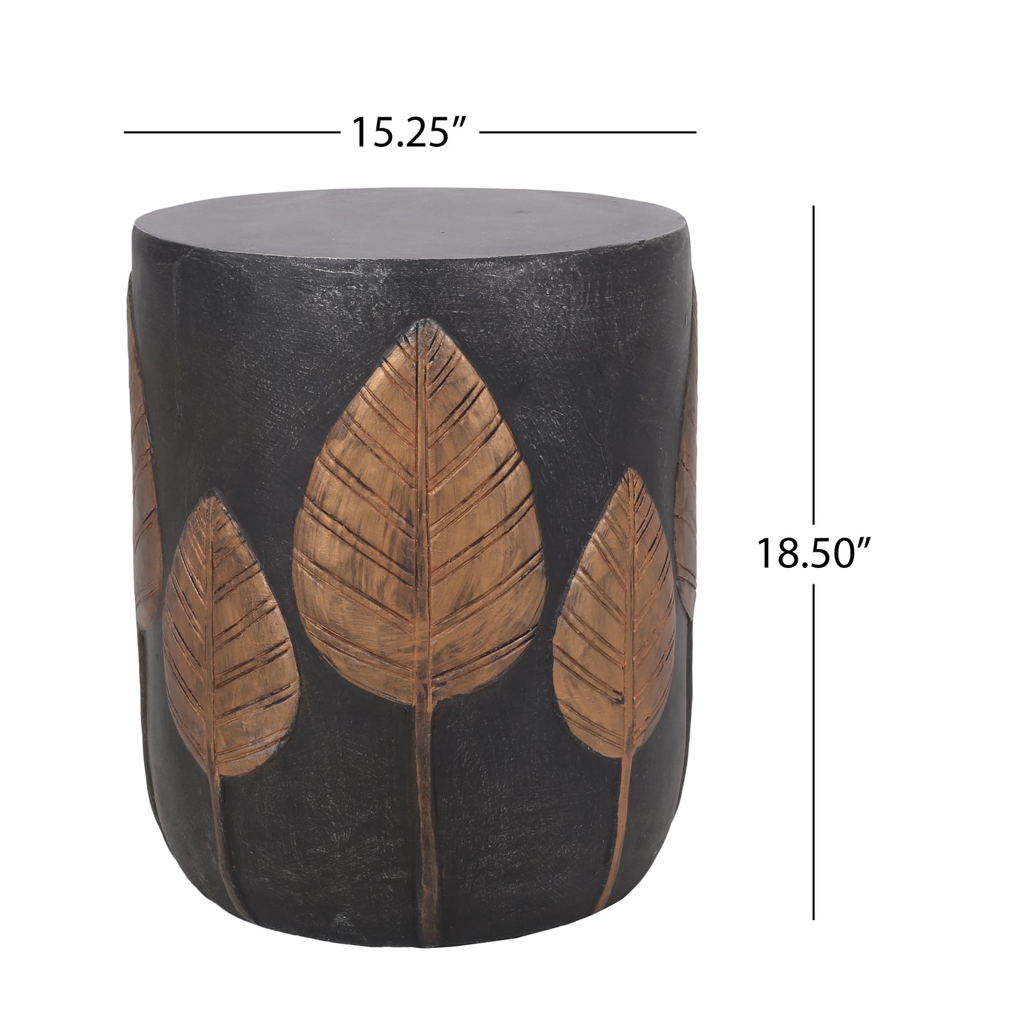 Solis Leaf Outdoor Side Table