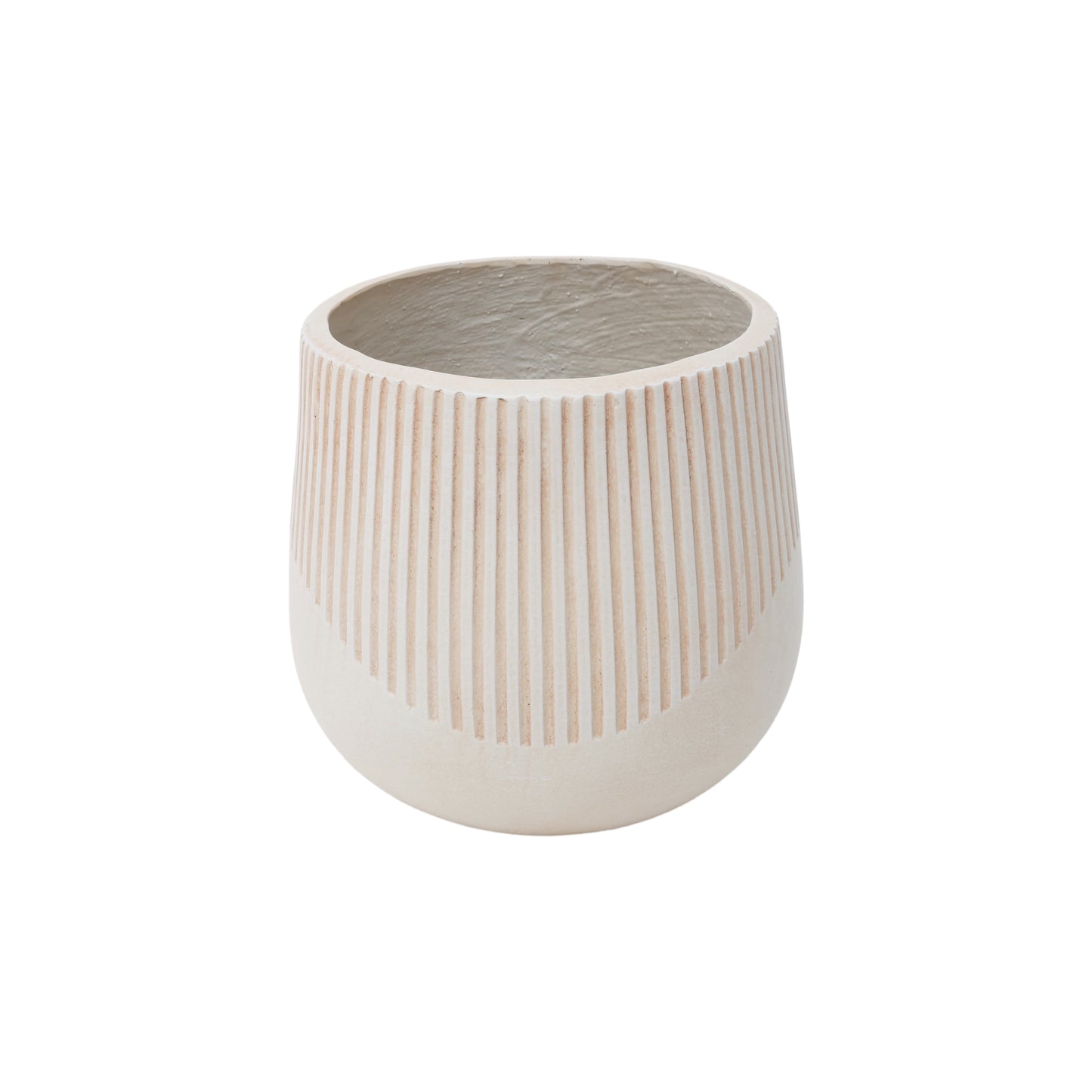 Solenne Ribbed Planter Set of 3