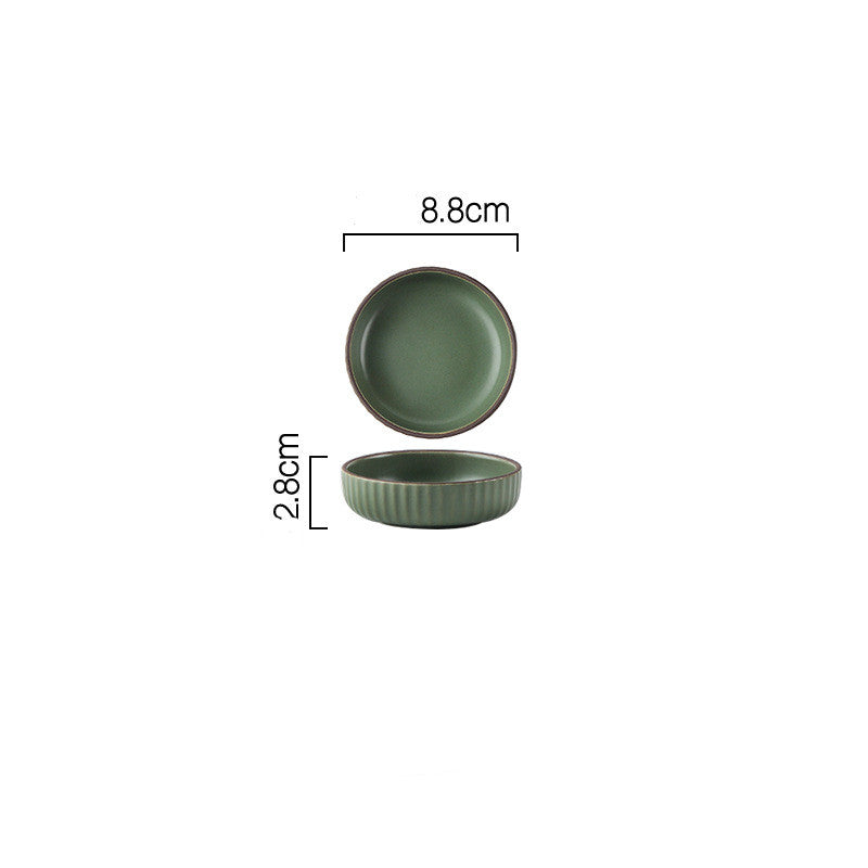 Wind Simple Dinnerware Collection, Dark Green