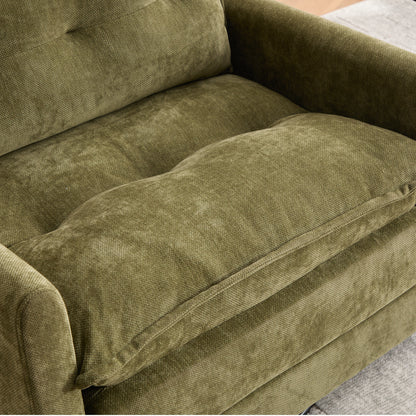 Asher Chenille Swivel Lounge Chair