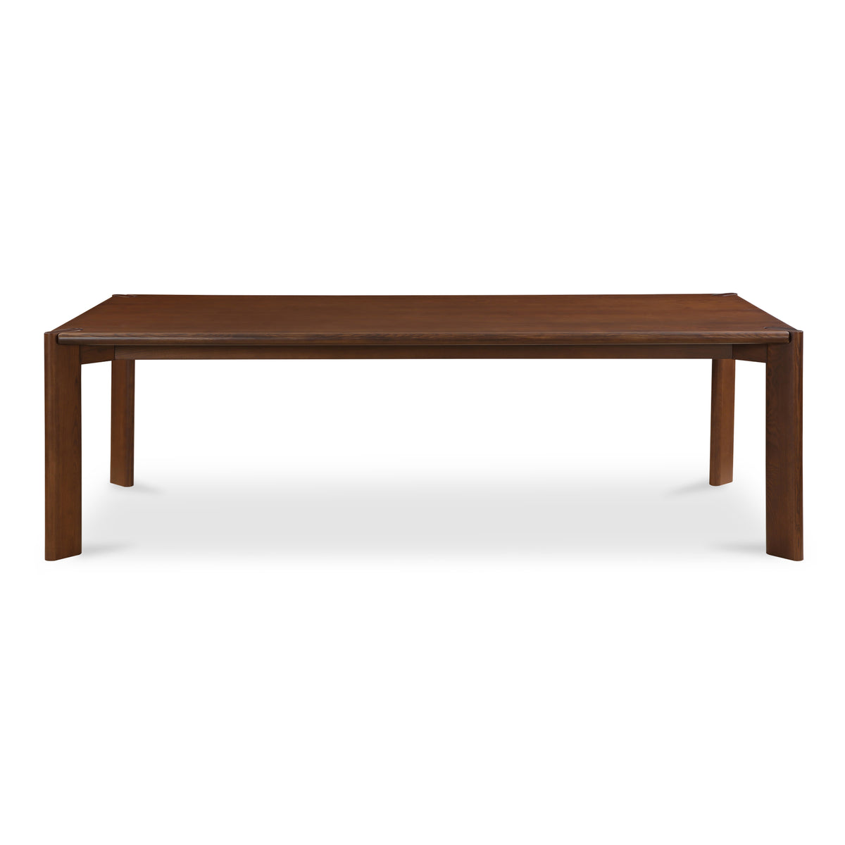 Sullivan Solid Ash Dining Table, Walnut Finish