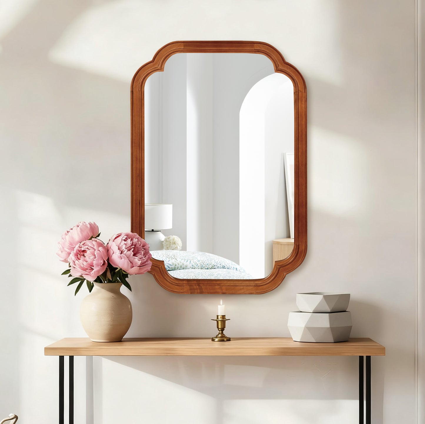 The Marseilles Solid Wood Wall Mirror – 20” x 30”