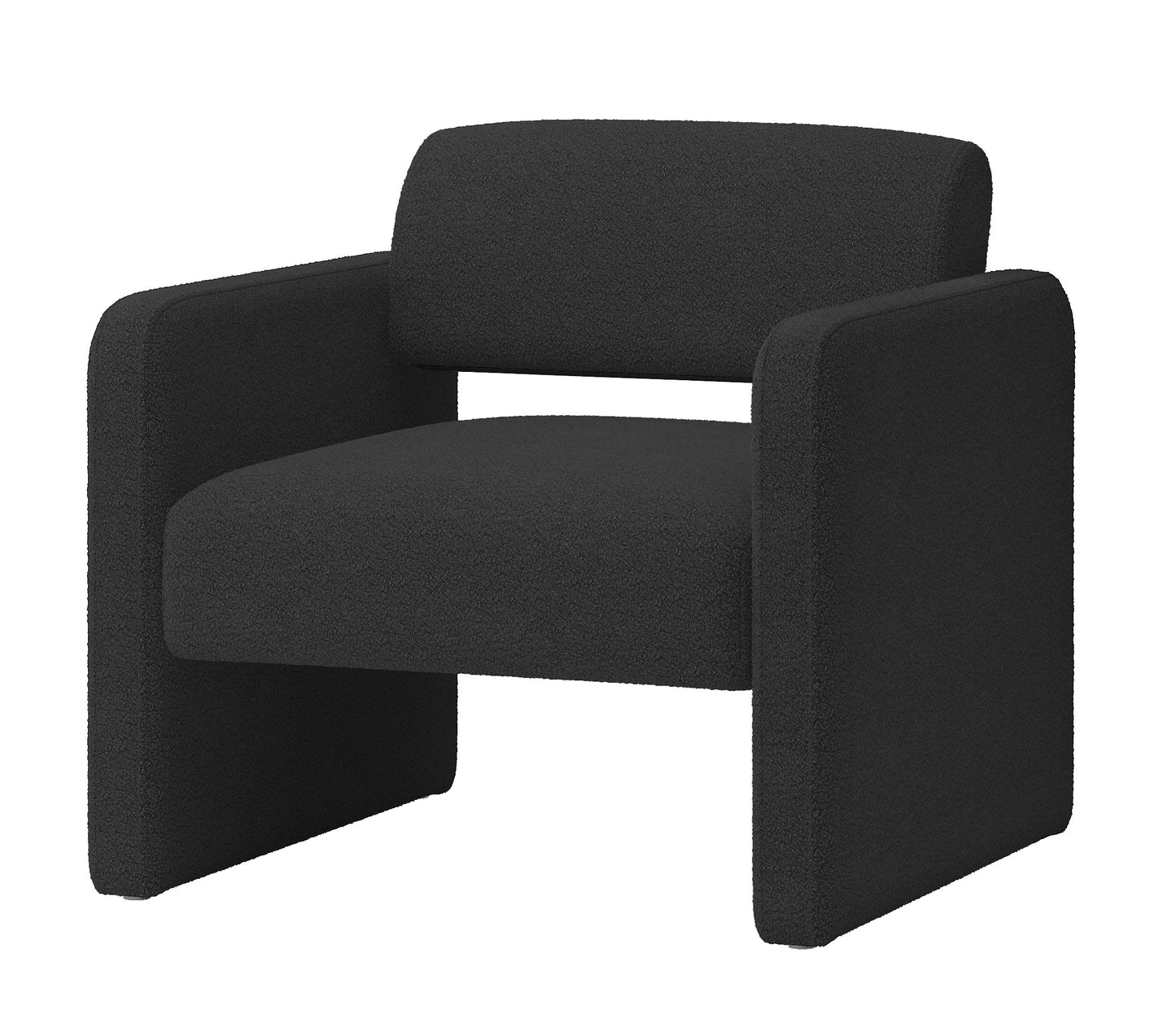 Mod Black Accent Chair