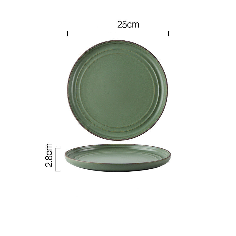 Wind Simple Dinnerware Collection, Dark Green