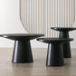 Jasper Ebony Black 3-Piece Coffee, End Table Set