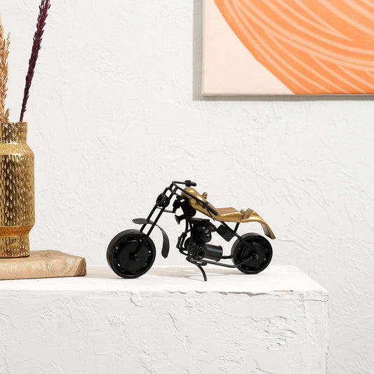 Ryder Iron Motorcycle Sculpture