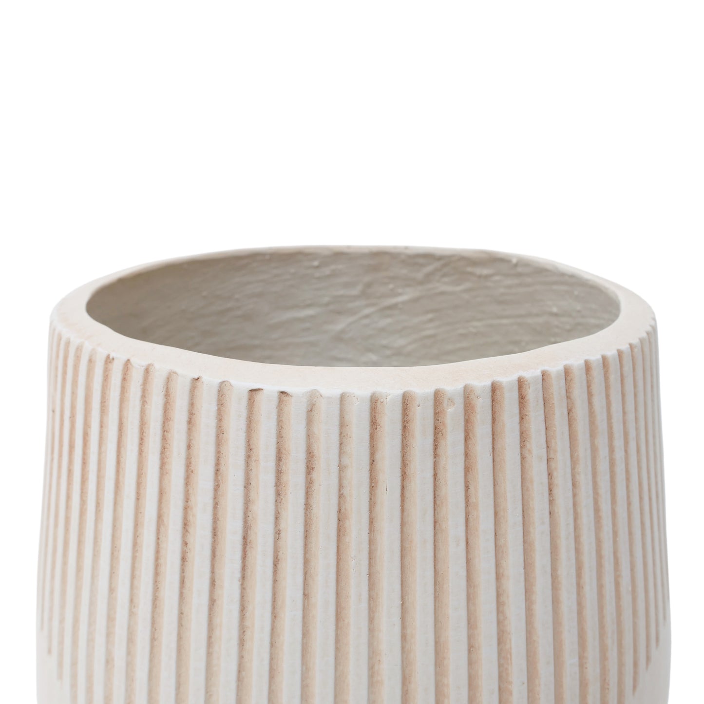 Solenne Ribbed Planter Set of 3