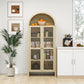 Lacy Arched Storage Cabinet