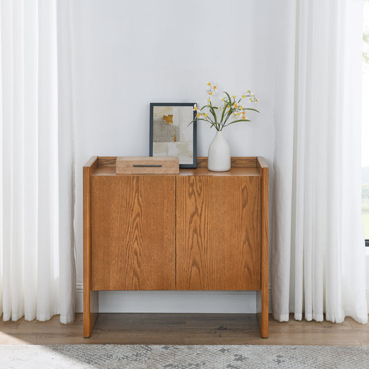 Arden Framed Wood Storage Cabinet