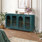 65" Brevy TV Console, Teal