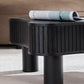 Handcraft Drum Coffee Table, Black