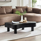 Handcraft Drum Coffee Table, Black