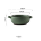 Wind Simple Dinnerware Collection, Dark Green