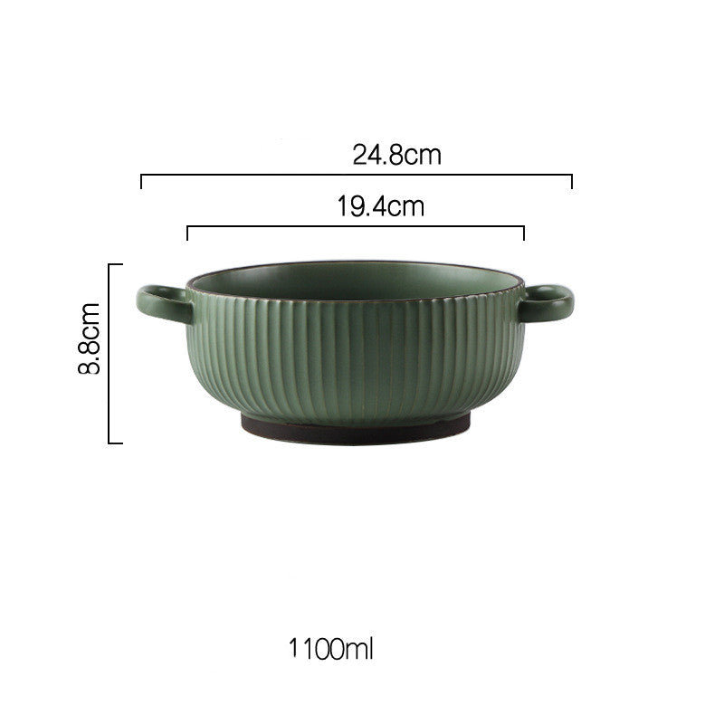 Wind Simple Dinnerware Collection, Dark Green