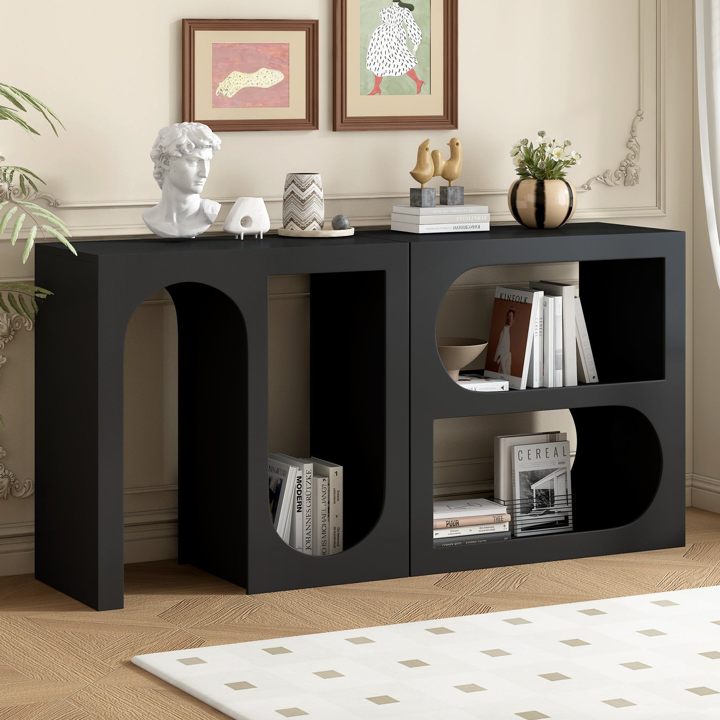 Abstract Entryway Table