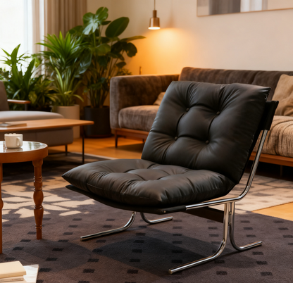 Miles Leather Lounge Chair