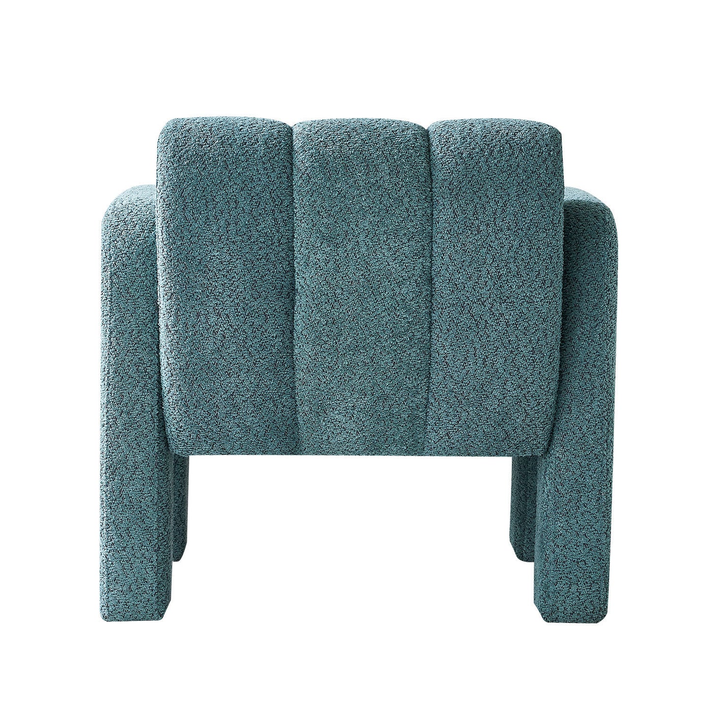 31.10" Wide Boucle Accent Chair, Green