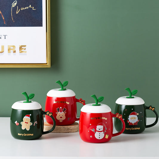 Holiday "Merry Christmas" Figural Mugs