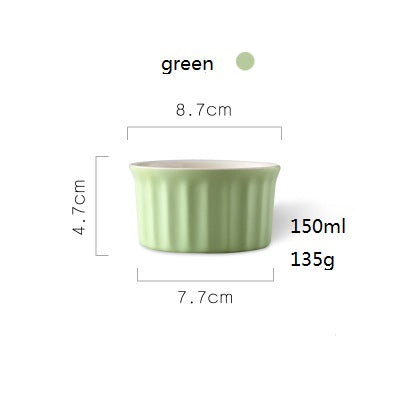 Colour Ceramic Baking Cups