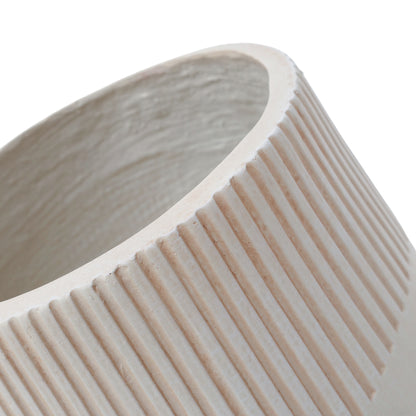 Solenne Ribbed Planter Set of 3