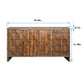 Twenty Sideboard Cabinet, Natural Wood