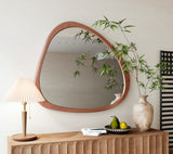 Asymmetrical Wall Mirror, 45"