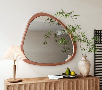 Asymmetrical Wall Mirror, 45"