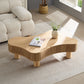 Handcraft Drum Coffee Table, Natural Color