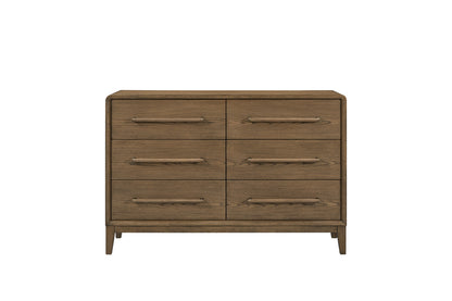 Mercer Six-Drawer Dresser, Latte