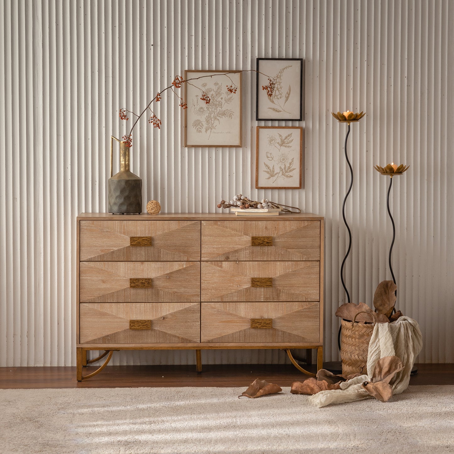 Liora 6-Drawer Dresser