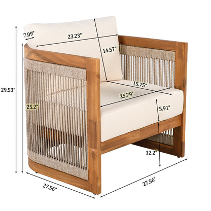 Caldera Acacia Outdoor Conversation Set