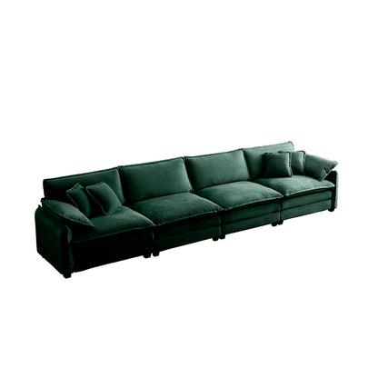 Berk Corduroy Sofa, Green