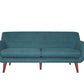 73" Brenna Sofa, Teal