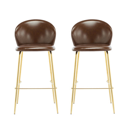 Kira Upholstered Bar Stool, Set of 2