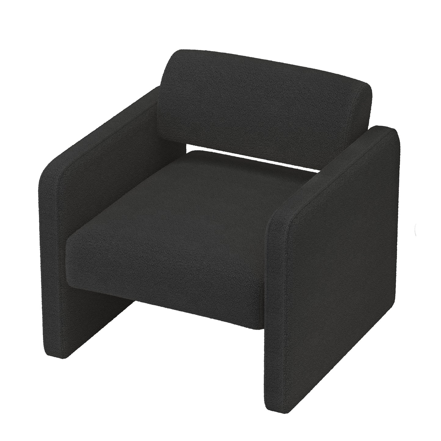 Mod Black Accent Chair