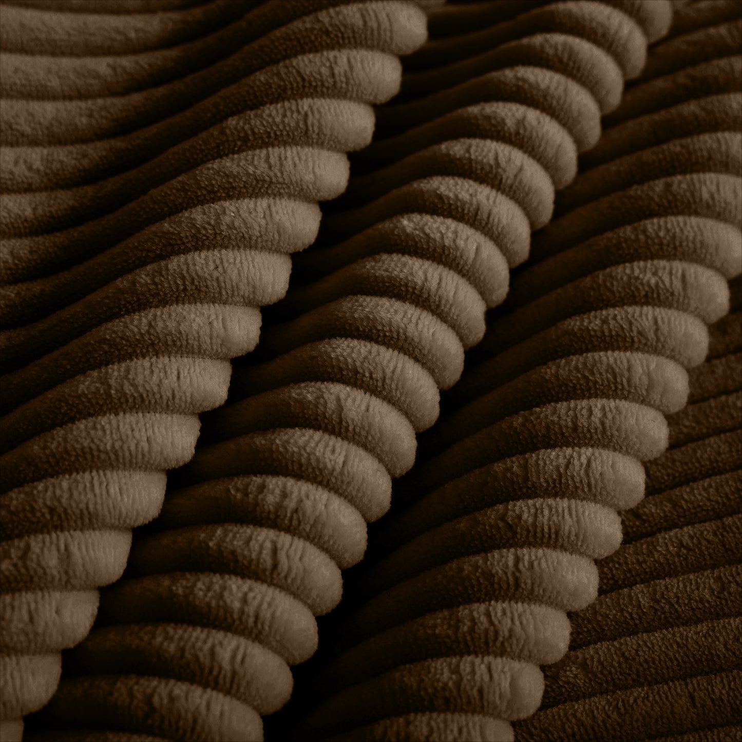 Berk Corduroy Arm Chair, Brown