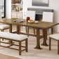 TopMax Extendable Dining Table, 6 Piece Set