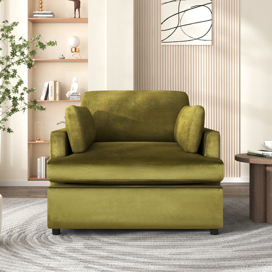 Mirod Oversized Accent Chair, Green